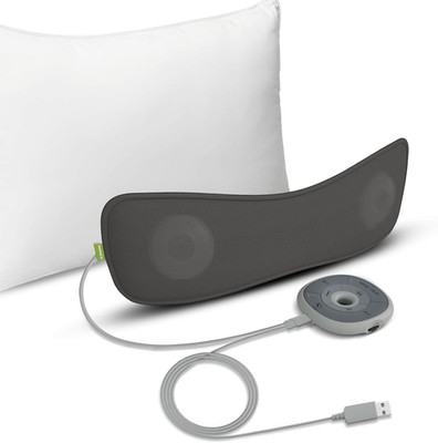 Slumber - Lautsprecher Kissen Speaker Bluetooth zum Schlafen mit weißem Rauschen I