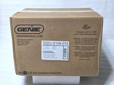 Genie 2128 Pro Series Smart Garage Door Opener 2128-2TX, ReliaG Series N£W