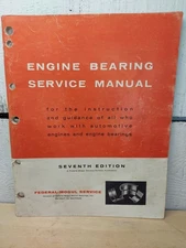 Federal Mogul Service Division 1956 7th Edition Engine Bearing Service Manual