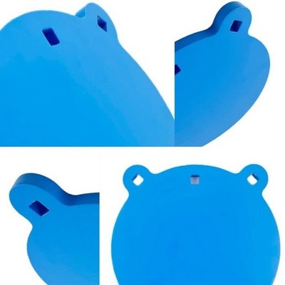 Bash Target Supply Round Gong AR500 Steel 0.5'' Thick Powder Coated Blue - 940
