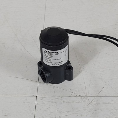 Alcon 02CZ062A1-4CCF Solenoid Valve 2 Way NC Delrin 3/8'' Flow Factor 0.45 12 VDC