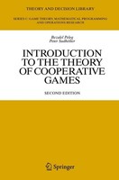 Introduction To The Theory Of Cooperative Games Bezalel Peleg