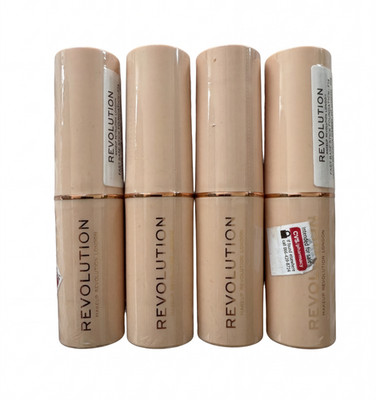 4 Pack Makeup Revolution Fast Base Foundation Stick - F 14