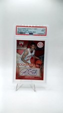 2012 Totally Certified - Rookie Roll Call Jimmy Butler #73 Red #/199 Auto PSA 9