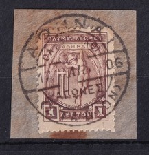 Greece 1906 Olympic Games Stadion Postmark on 1 lepto used