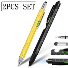 14 in 1 Multitool Tech Tool Pen Cool Construction Gadgets Ballpoint Pen for Men