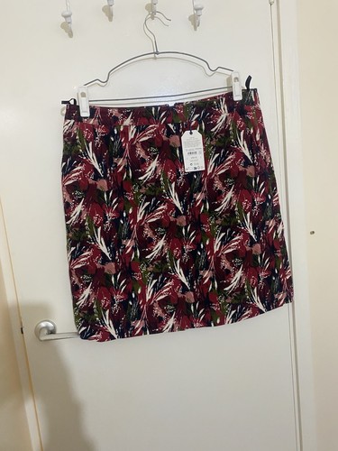 Seasalt Cornwall Ferry Crossing Skirt - Towen Grasses Maritime Skirt - Picture 1 of 6