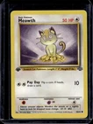 1999 Pokemon Jungle 1st Edition Meowth #56/64