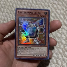 Yu-Gi-Oh Batteryman Solar Unlimited Super Rare LP OP10-EN005