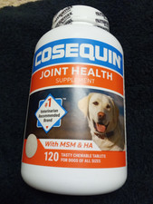 Nutramax Cosequin Joint Health Supplement 120 Chewable Tablets for Dogs