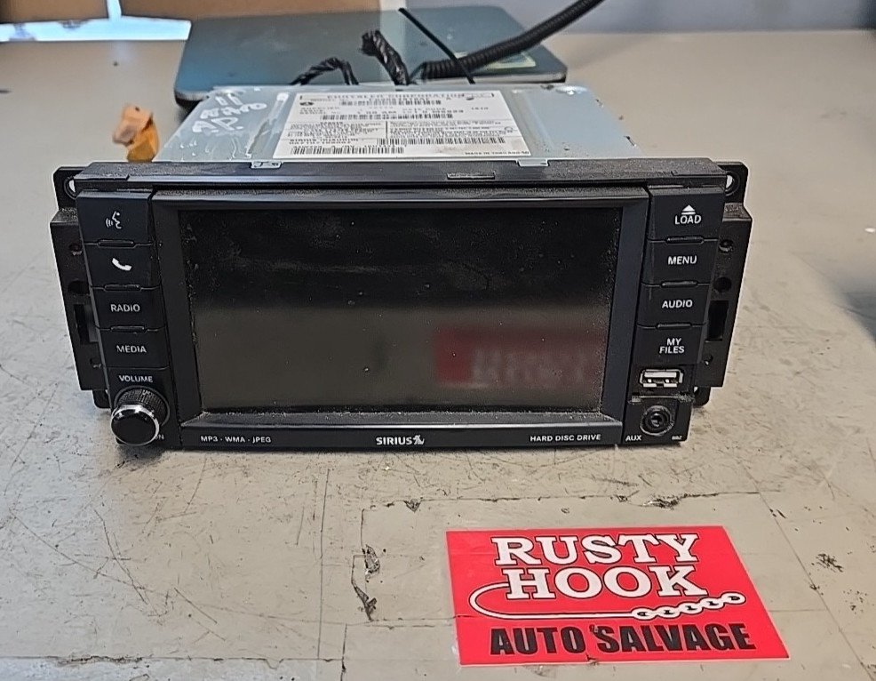 2011 DODGE NITRO Radio CD DVD MP3 Player P05091309AE