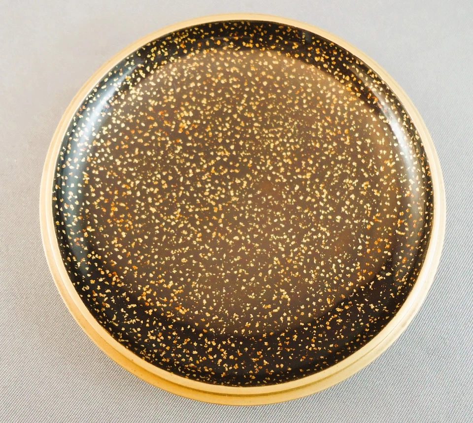 Hermosa laca japonesa Urushi Kogo, cuento de Genji, firmada Yusetsu Foto 4 de 4