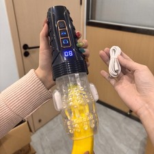 New Thrusting Rotating Male Masturbaters Cup For Men Automatic HandsFree Stroker