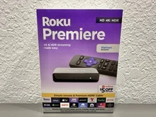 Roku Premiere-HD/4K/HDR  Streaming Device 2024 3920RW-SW High Speed BRAND NEW!
