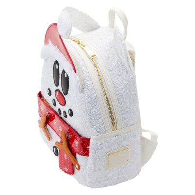 Disney Mickey Mouse Sequin Snowman Mini Backpack & Wallet  display picture 2