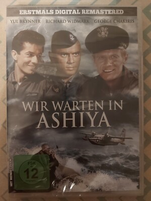 Wir warten in Ashiya - Yul Brunner  Richard Widmark  DVD/NEU/OVP