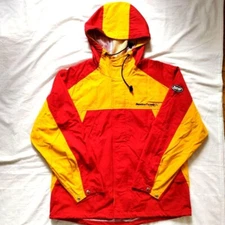 Benetton Formula 1 Racing Team Hoodie Jacket Size Japanese M Vintage Red