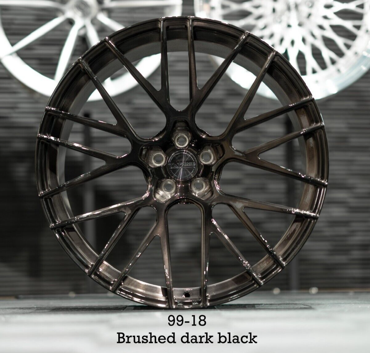 21” T&T FORGED 99-18 Matte Gray Concave Wheels Rims For Lexus