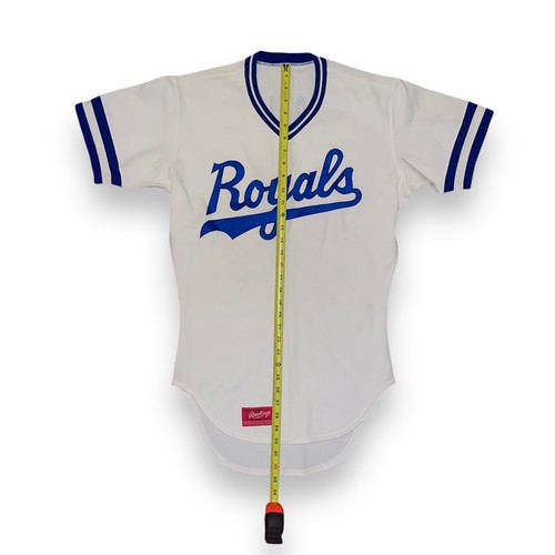 1980 Vintage Kansas City Royals MLB Rawlings #2 Statler Pullover Trikot Gr. 38 - Bild 8 von 8