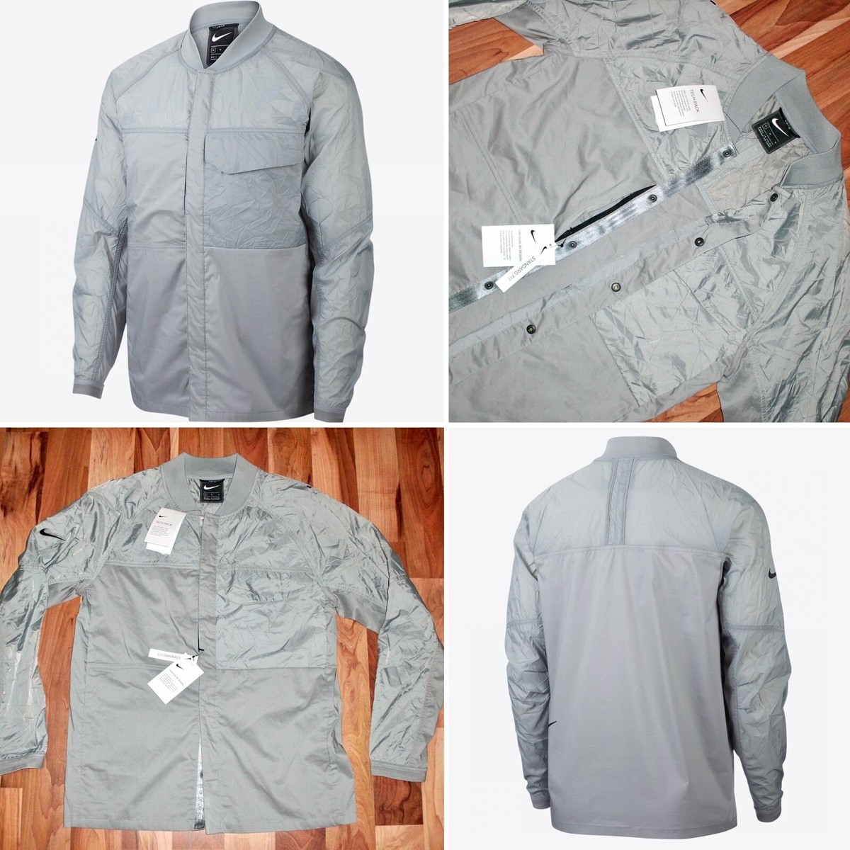 NWT Nike Sportswear Tech Pack Men's Jacket Woven Pocket CJ5157 073