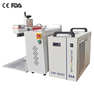 10W UV Laser Marking Machine JPT UV Laser Engraver 355nm 110*110mm Lens CW5000