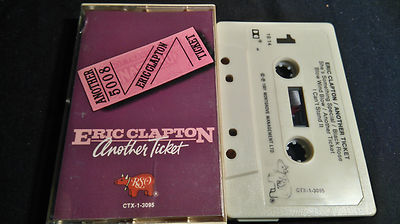 ERIC CLAPTON Another Ticket   *US MC TAPE*1981*