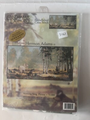 Candamar Designs Hermon Adams verziertes Kreuzstich-Set Morgenlied Bild