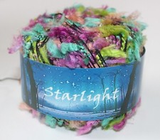 Yarn Starlight, KFI Euro Yarn Novelty Yarn Color 03 Multi-Color