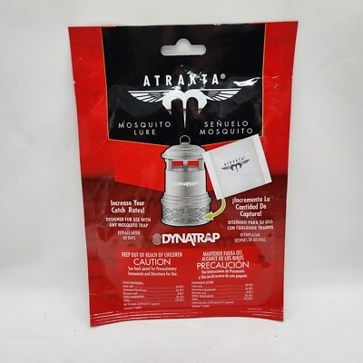 DynaTrap 100611 Atrakta Mosquito Lure Sachet for Any DynaTrap Lasts 60 Days New