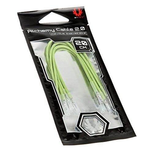 BITFENIX Alchemy 2.0 PSU Cable, 5x 40cm - hellGreen - Picture 1 of 3