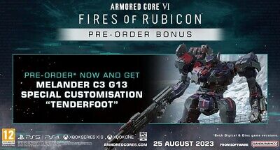 Buy ARMORED CORE VI FIRES OF RUBICON Pre-Order Bonus (PS5) - PSN