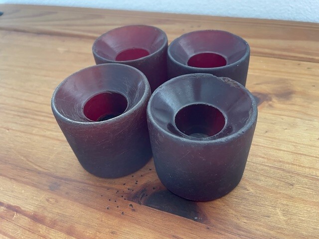 Vintage 70's Sims Pure Juice Competition Skateboard Wheels