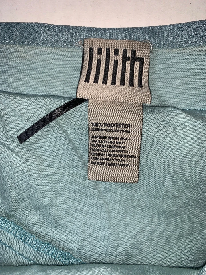 Preowned- Lilith Tiered Pleated Side Zip Skirt Womens (Size M/40) - Image 4 of 4