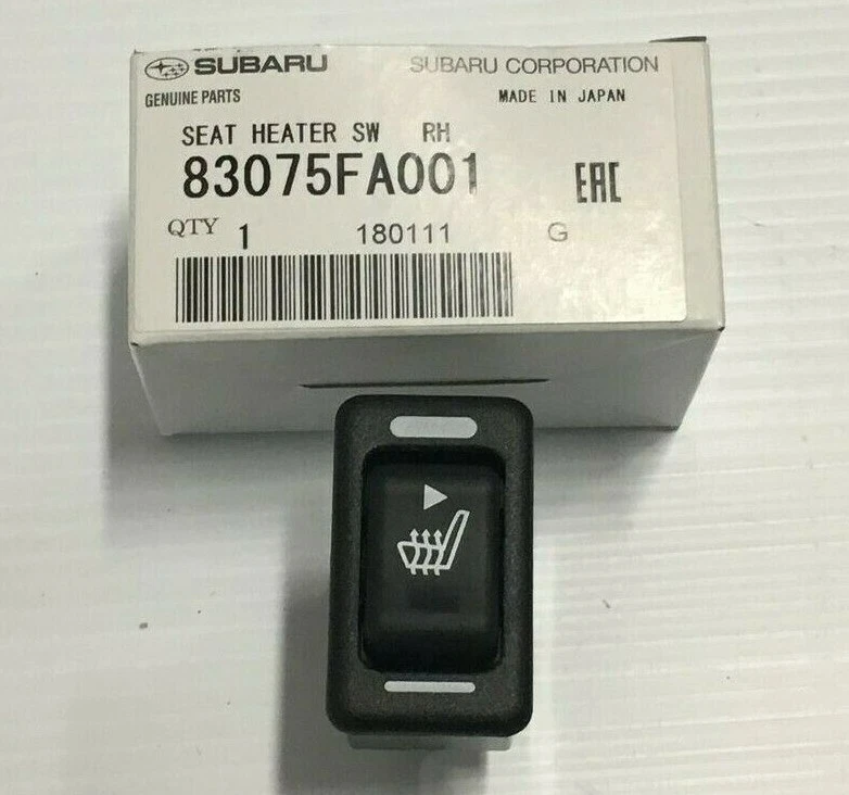Genuine OEM Subaru 83075FA001 Seat Heater Switch WRX BRZ Impreza Forester - Image 2 of 4