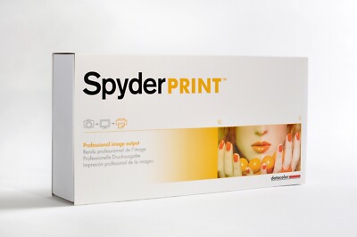 Open Datacolor SpyderPRINT S4SR100 Spectrocolorimeter Data Analysis&Calibration