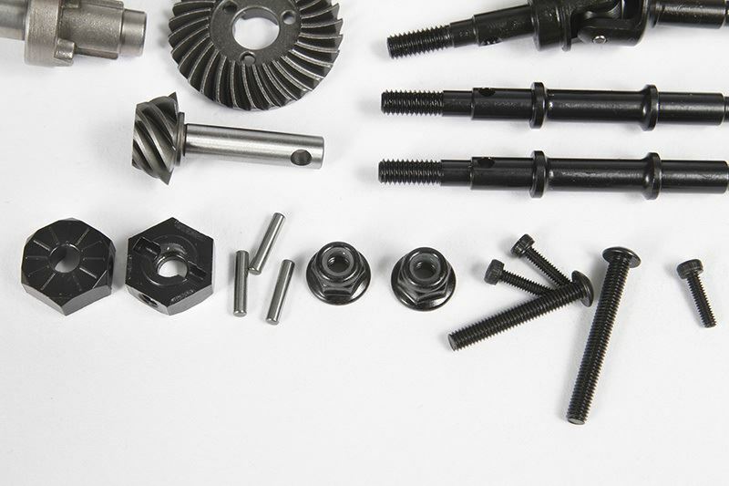 AR44 Locked Axle Set Front or Rear Complete AX31438 Axial SCX10 II