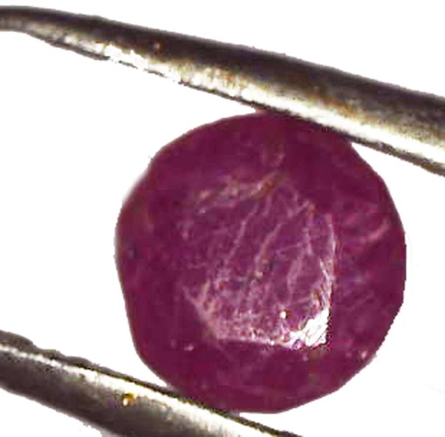 Natural Ruby 0.3 Cts Natural Faceted Loose Gemstone - not treated - Image 4 of 4