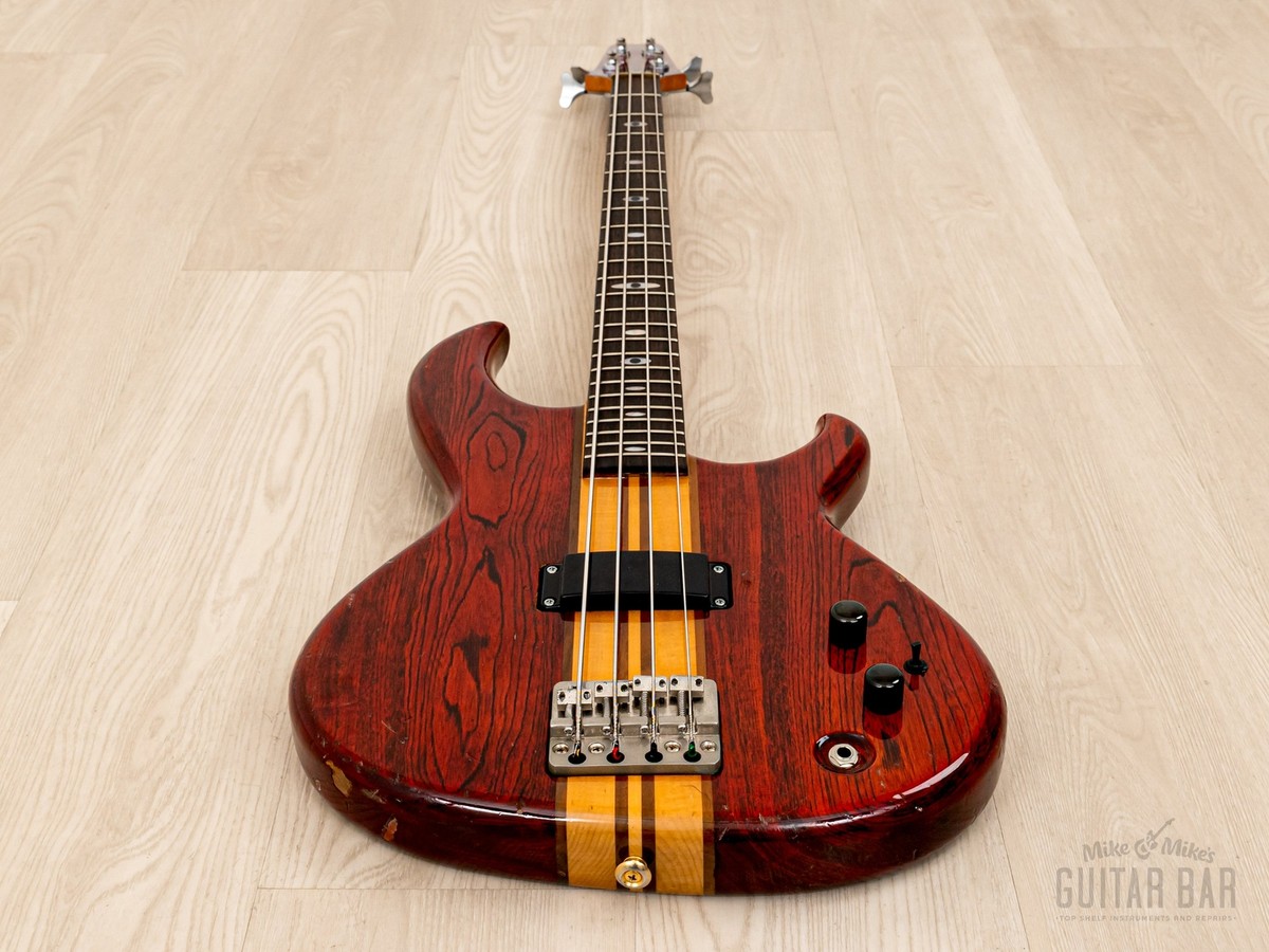 1980 Aria Pro II SB-R60 PR Vintage Neck Through Bass Padauk 1980 Aria Pro II SB-R60 PR Vintage Neck Through Bass Padauk