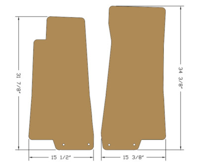 NEW! 1997 - 2006 Jaguar XK8 Carpet Floor Mats by Lloyds Velourtex Custom Fit