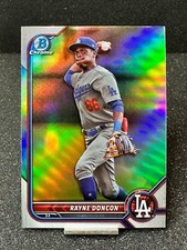 2022 Bowman Draft Chrome  RAYNE DONCON  Refractor  #BDC-188  FREE SHIPPING