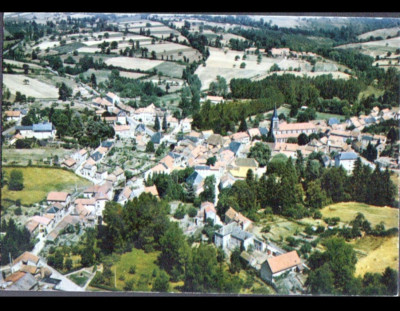 Carte Postale Messas (45) 1970 - Vue Aérienne Pâturages, Villas Et église