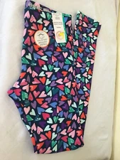 NWT Wonder Nation Girls Leggings Tough Cotton Hearts Navy many sizes