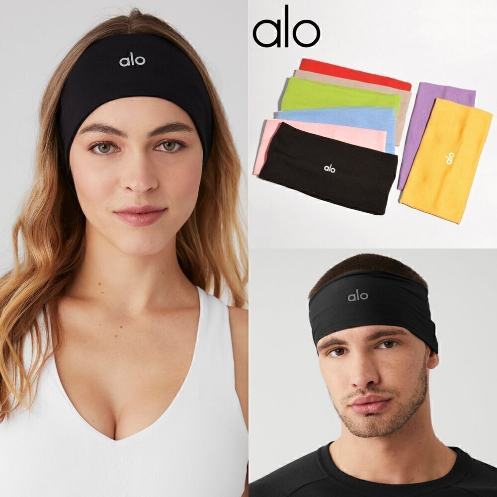 【Alo Yoga】Performance Conquer Headband Performance Conquer Headband - Black | ALO