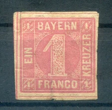 Bavaria 3Ia Small Vortrennschnitt Up, Otherwise Postmarked Luxury Letter Piece (