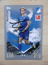 Marius Bülter autograph signed TC Topps Bundesliga TSG Hoffenheim 23/24