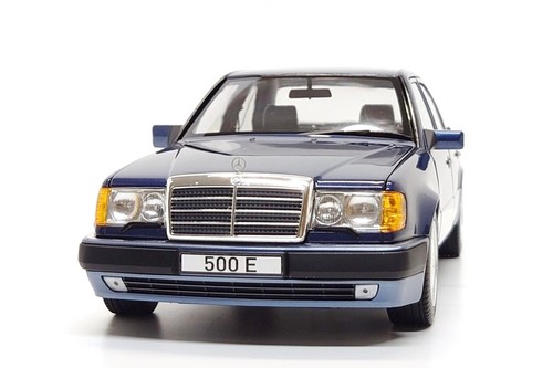 Norev 1:18 Mercedes-Benz 500E (W124) in Nautical Blue Metallic - Picture 7 of 13