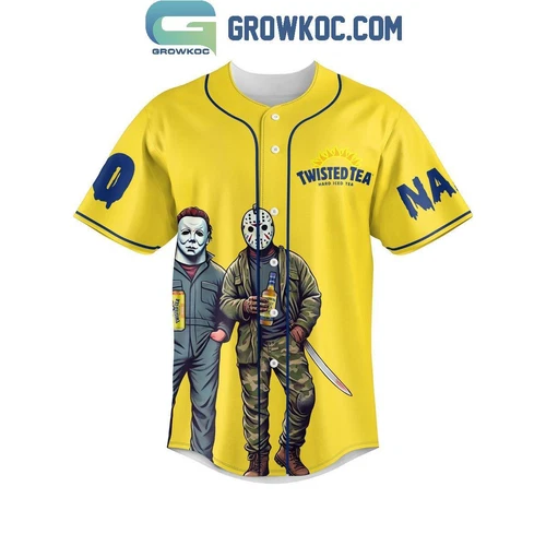 Twisted Tea Keep It Twisted Halloween Personalized Baseball Shirt