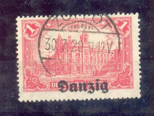 Gdansk 8III Abart Stamped BPP (12114
