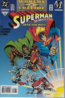 Superman The Man of Steel No.36 / 1994 Worlds Collide Part 10