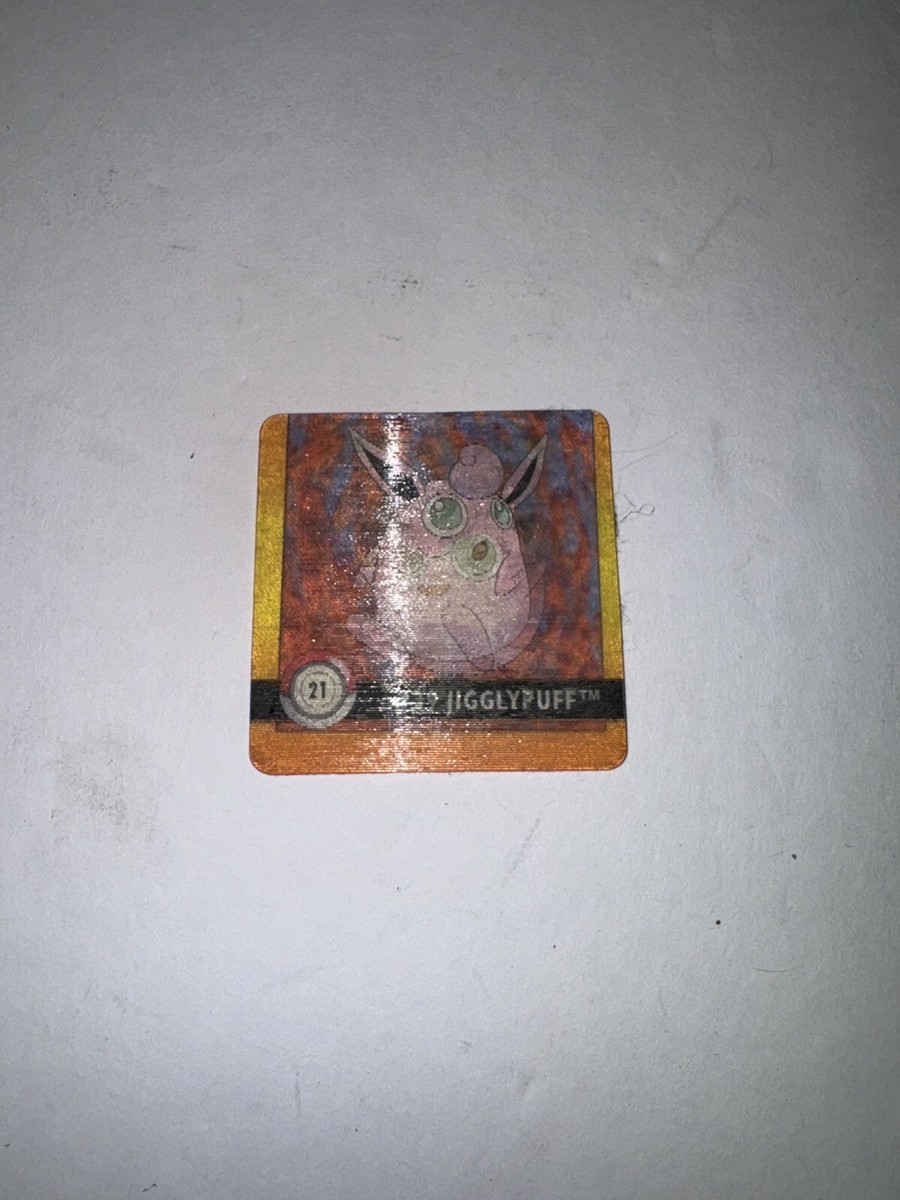 VINTAGE POKEMON CARD # 21/40 JIGGLYPUFF,WIGGLYTUFF Rough Condition